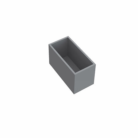RAK Ceramics Drawer Insert Organiser (Large ->Bottom) (1 size, Grey) - Brand New Bathrooms