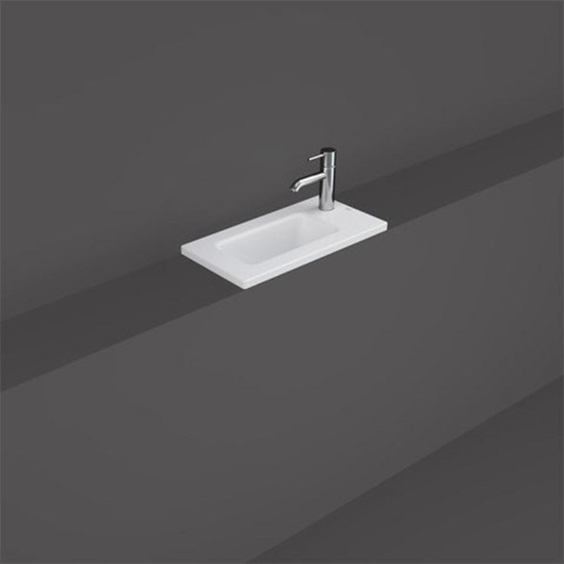 RAK Ceramics Joy In-Counter Top Basin (5 sizes, 2 styles, White) - Brand New Bathrooms