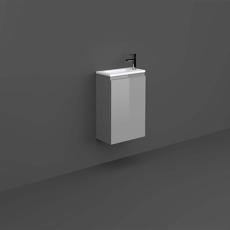 RAK Ceramics Joy 400mm Wall Hung Vanity Unit (1 size, 5 colours) - Brand New Bathrooms