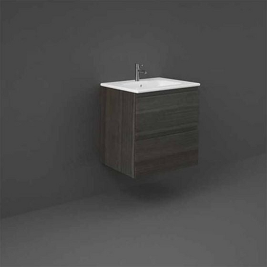 RAK Ceramics Joy 600mm x 610mm x 460mm Wall Hung Vanity Unit (1 size, 5 colours) - Brand New Bathrooms