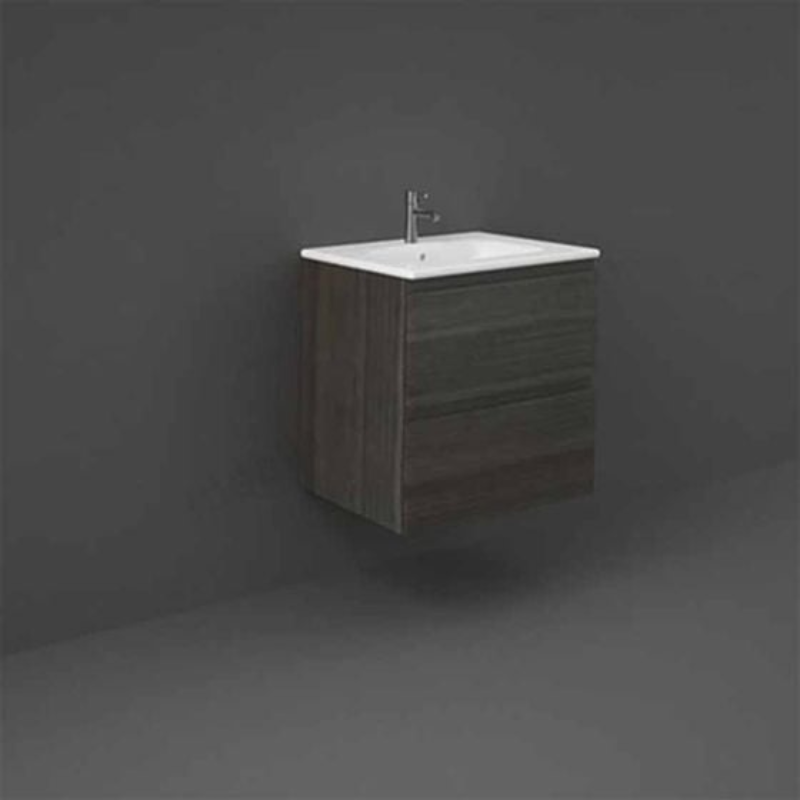 RAK Ceramics Joy 600mm x 610mm x 460mm Wall Hung Vanity Unit (1 size, 5 colours) - Brand New Bathrooms