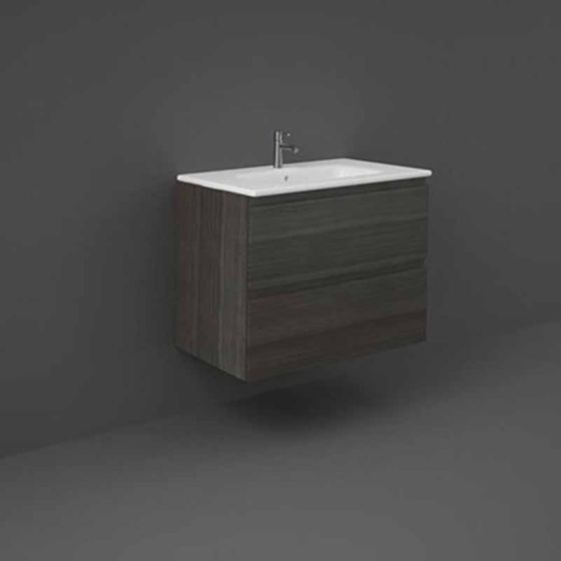RAK Ceramics Joy 800mm Wall Hung Vanity Unit (1 size, 5 colours) - Brand New Bathrooms