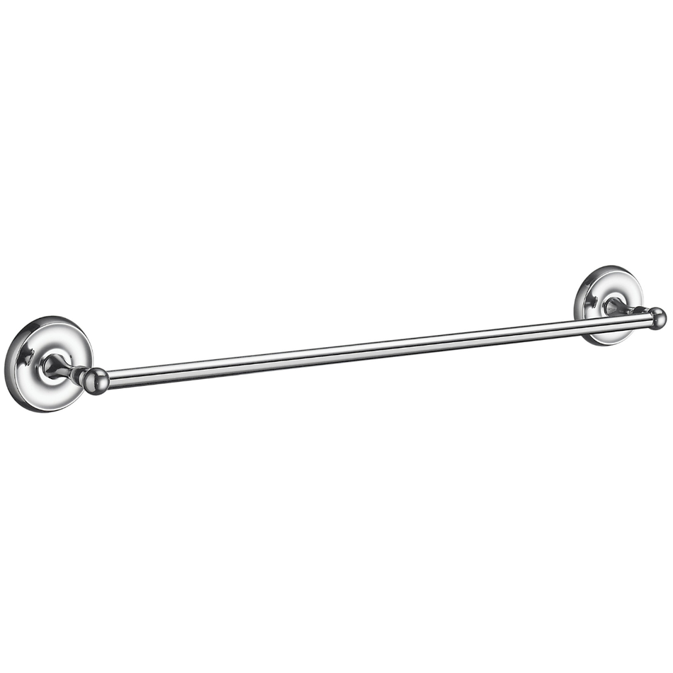 Smedbo Villa Brass Towel Bar (2 sizes, Polished Chrome)
