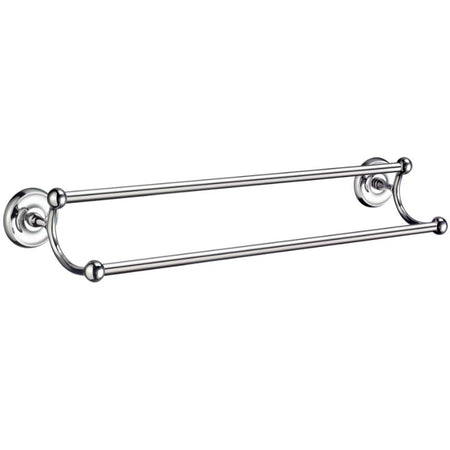 Smedbo Villa Brass Towel Bar (2 sizes, Polished Chrome) - Brand New Bathrooms