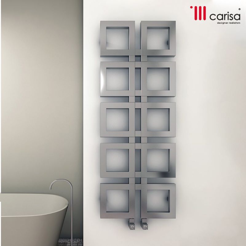 Carisa Knight Stainless Steel Radiator (3 sizes, 2 colours)