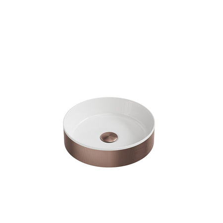 Scudo Koko Fluted Counter Top Basin (1 size, 4 colours) - Brand New Bathrooms