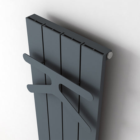 Carisa K Type Towel Holder (1 size, Anthracite) - Brand New Bathrooms