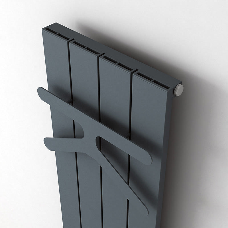 Carisa K Type Towel Holder (1 size, Anthracite) - Brand New Bathrooms