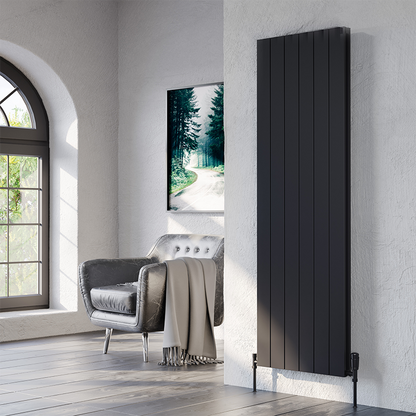 Brand New Bathrooms Kalsedon Aluminium Radiator (4 sizes, 2 styles, 3 colours)