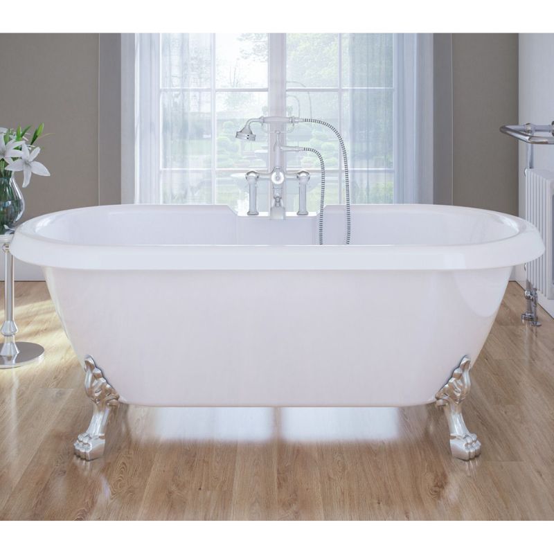 Royce Morgan Kensington Freestanding Clawfoot Acrylic Bathtub - Brand New Bathrooms
