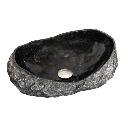 Loutro Lavabo Kev-B Stone Marble Basin (1 size, Anthracite) - Brand New Bathrooms