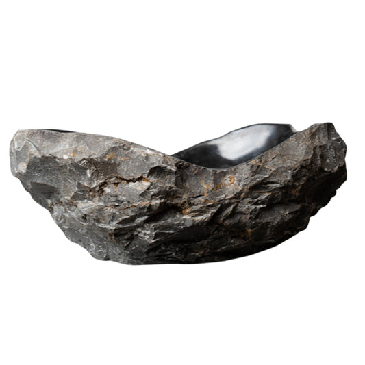 Loutro Lavabo Kev Mini-B Stone Marble Basin (1 size, Anthracite) - Brand New Bathrooms
