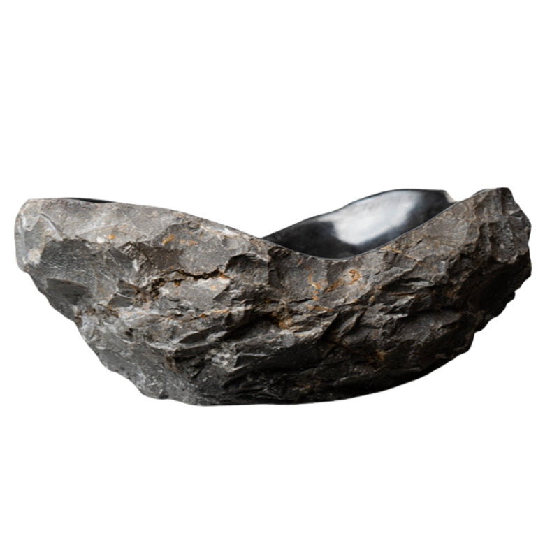 Loutro Lavabo Kev Mini-B Stone Marble Basin (1 size, Anthracite) - Brand New Bathrooms