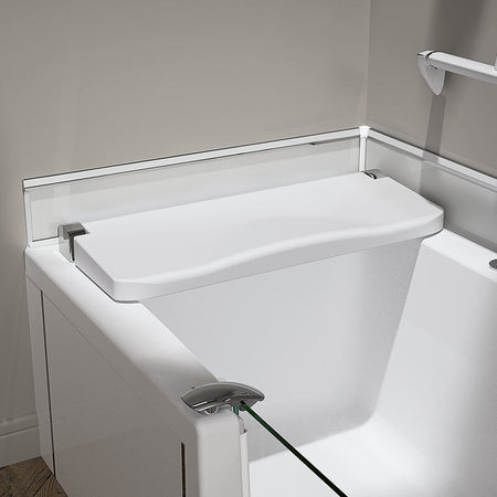 Mantaleda Kineduo Walk-In Shower Bathtub (Complete Set) (2 sizes, 2 styles, White) - Brand New Bathrooms