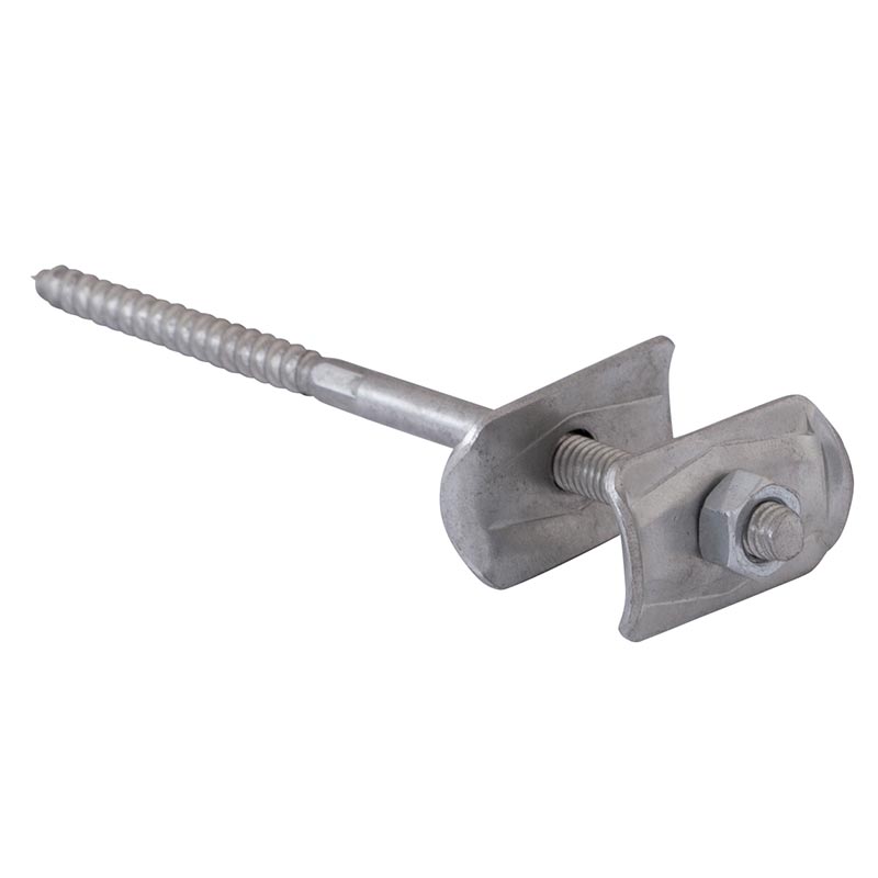 Carron Galvanised Hexagon Thread Wall Stay (1 size, Stainless Steel) - Brand New Bathrooms