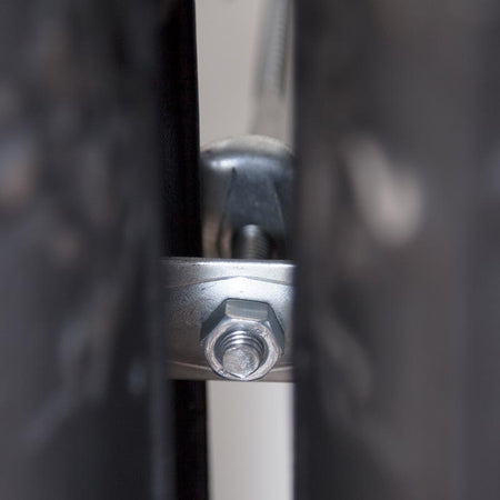 Carron Galvanised Hexagon Thread Wall Stay (1 size, Stainless Steel) - Brand New Bathrooms