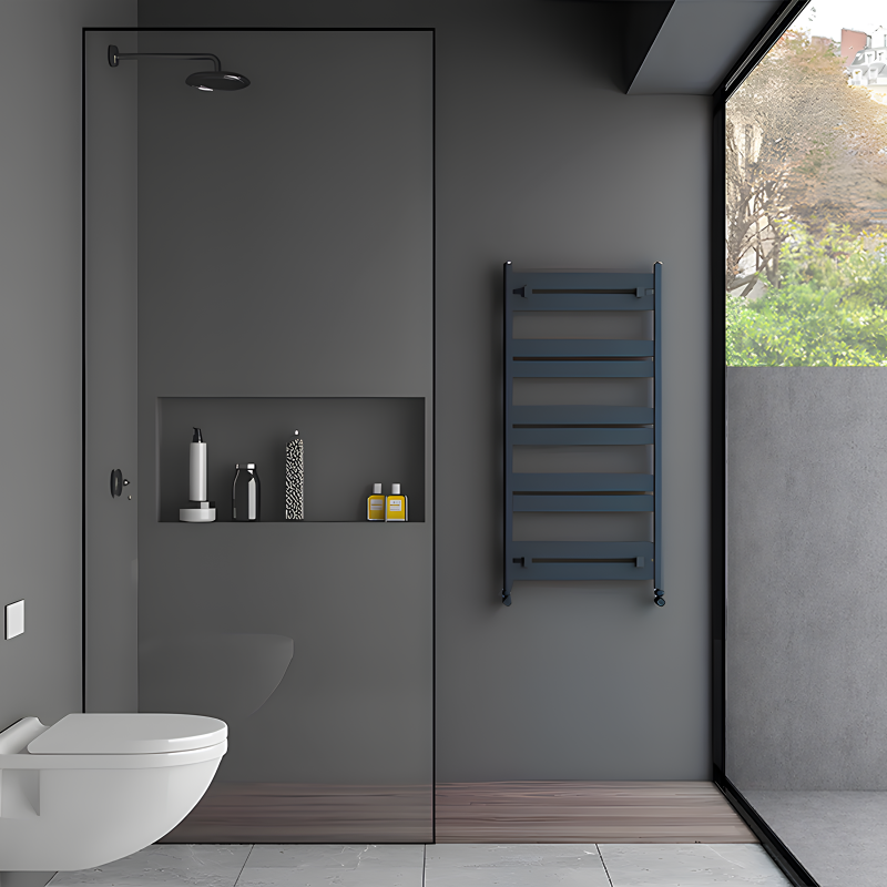 Carisa Ligne Aluminium Towel Radiator (5 sizes, 2 colours)