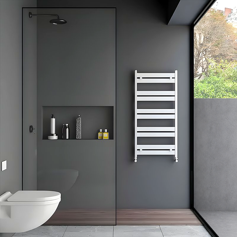 Carisa Ligne Aluminium Towel Radiator (5 sizes, 2 colours)
