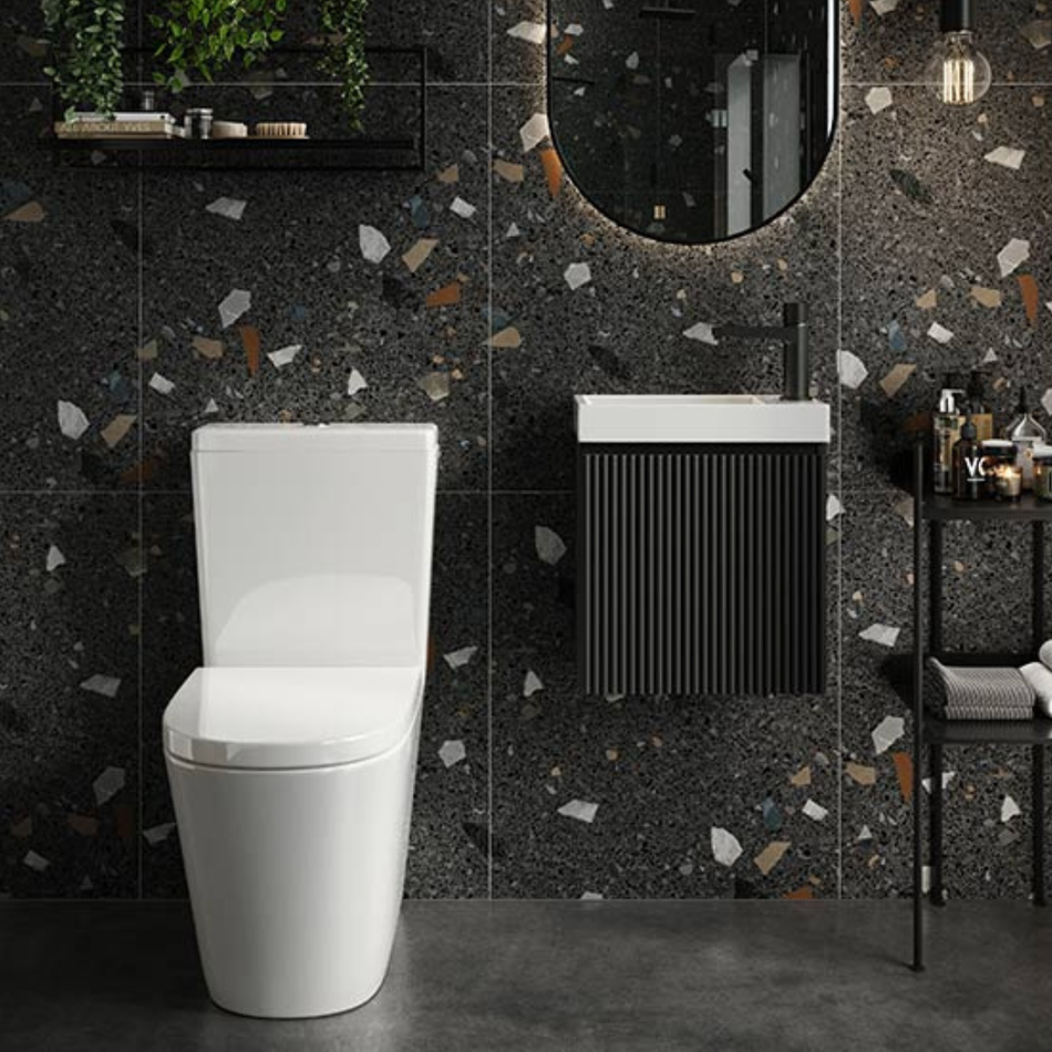 Scudo Linea Ceramic Toilet Cistern with WRAS Fittings (White) CISTERN & FITTINGS ONLY