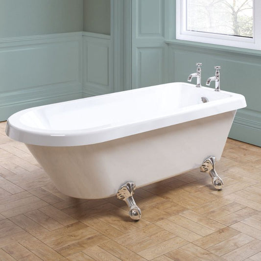 Royce Morgan Lambeth Freestanding Clawfoot Acrylic Bathtub - Brand New Bathrooms