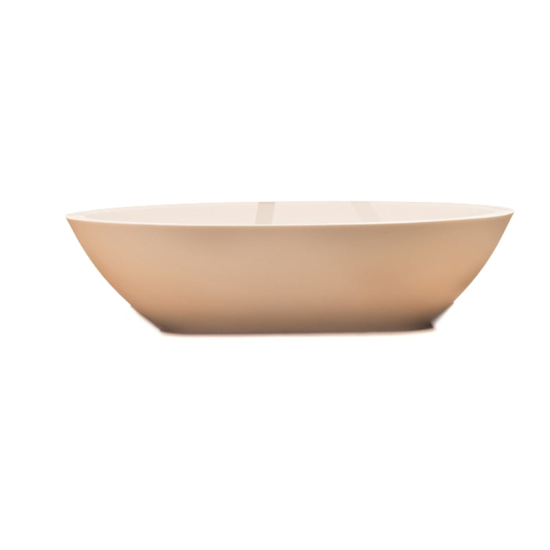 Loutro Lavabo Leona Oval Solid Surface Basin (1 size, Matt White) - Brand New Bathrooms