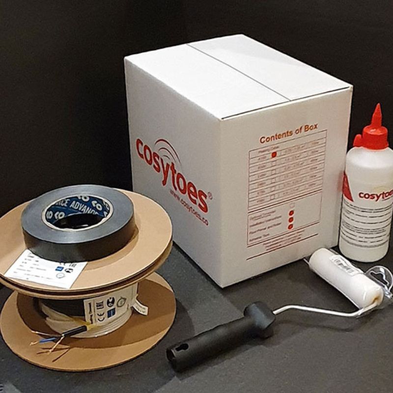 Cosytoes Underfloor Heating Loose Cable (150w per sq.m, 6 sizes) - Brand New Bathrooms