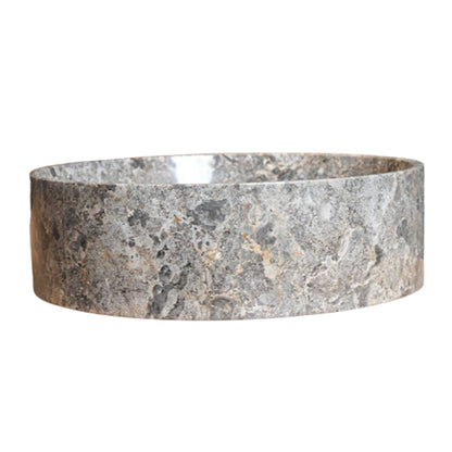 Loutro Lavabo Louise-T Round Marble Basin (1 size, Taupe) - Brand New Bathrooms