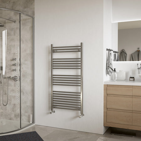 Eucotherm Luna Chrome Flat Panel Radiators (1 colour, 2 sizes) - Brand New Bathrooms