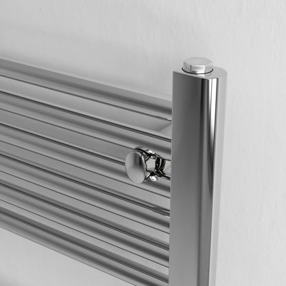 Eucotherm Luna Chrome Flat Panel Radiators (1 colour, 2 sizes) - Brand New Bathrooms