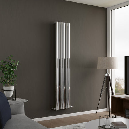 Eucotherm Lynx Chrome Flat Panel Radiators (1 colour, 2 sizes) - Brand New Bathrooms