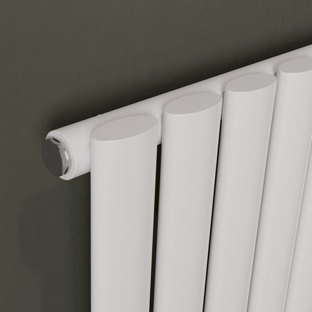 Eucotherm Lynx Oval Tube Radiators (2 colours, 3, sizes, 2 styles) - Brand New Bathrooms