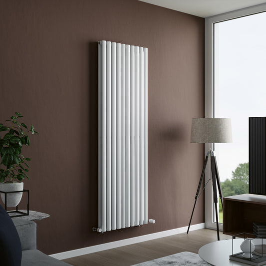 Eucotherm Lynx Oval Tube Radiators (2 colours, 3, sizes, 2 styles) - Brand New Bathrooms