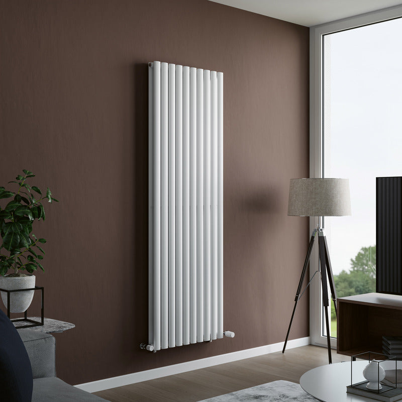 Eucotherm Lynx Oval Tube Radiators (2 colours, 3, sizes, 2 styles) - Brand New Bathrooms