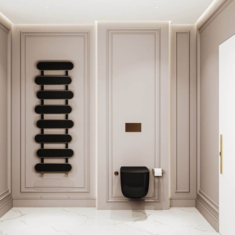 Carisa Magico Bath Aluminium Towel Radiator (3 sizes, 2 colours) - Brand New Bathrooms