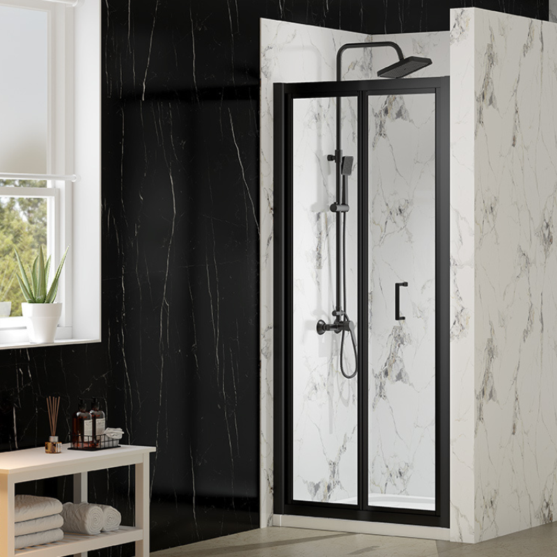 Merlyn MBOX | Bifold Shower Door (5 sizes, 3 colours)
