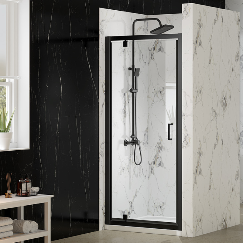 Merlyn MBOX | Pivot Shower Door (3 sizes, 2 colours)