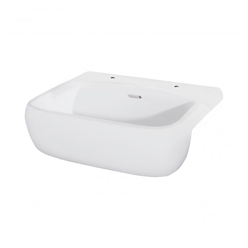 RAK Ceramics Metropolitan Semi Recessed Basin (1 size, 2 styles, Alpine White) - Brand New Bathrooms