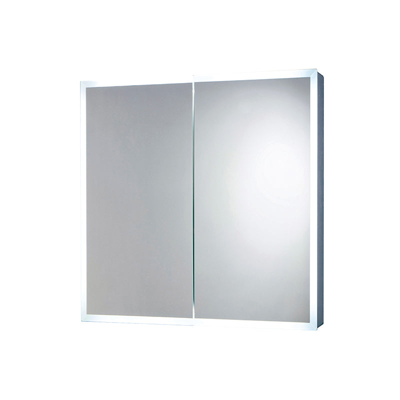 Scudo Mia LED Mir Cabinet W/Demister Pad & Shaver Socket (3 Sizes) - Brand New Bathrooms