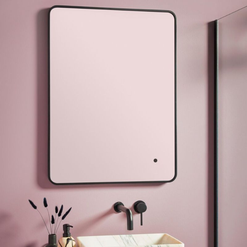 Scudo Alfie Soft Square Edge LED Mirror (2 Sizes & 2 Colours) - Brand New Bathrooms