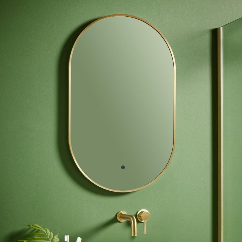 Scudo Aubrey LED Tablet Mirror 500×800mm (2 Colours) - Brand New Bathrooms