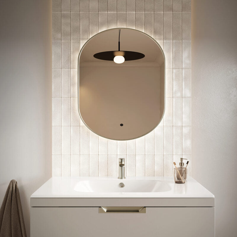 Scudo Aubrey LED Tablet Mirror (1 size, 5 colours) - Brand New Bathrooms