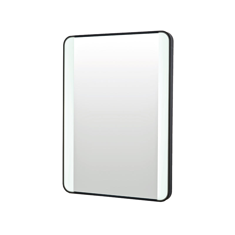 Scudo Mono Soft Square Mirror W/Demister and Colour Change 500 x 700mm - Brand New Bathrooms