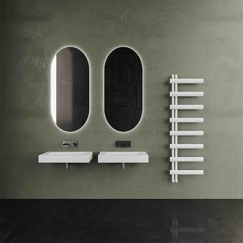 Carisa Moon L Aluminium Towel Radiator - Brand New Bathrooms