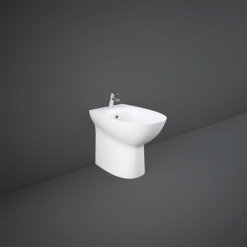 RAK Ceramics Morning Back to Wall Bidet (Alpine White) - Brand New Bathrooms