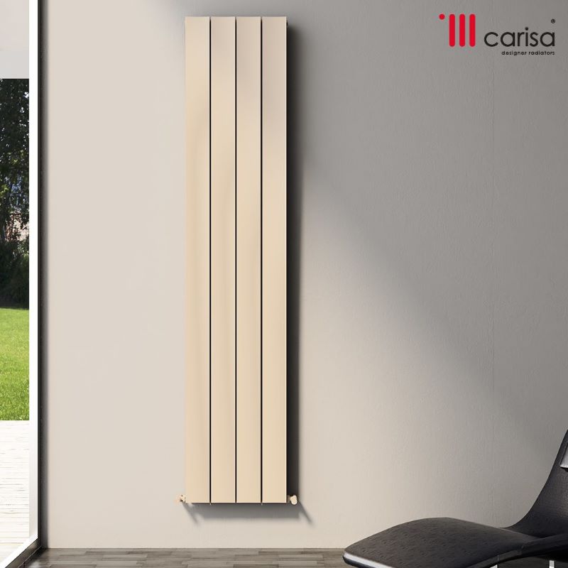 Carisa Moscow C Aluminium Bespoke Radiator (9 sizes, 2 colours) - Brand New Bathrooms