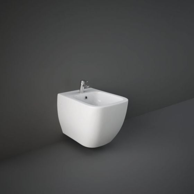 RAK Ceramics Metropolitan Wall Hung Bidet (White) - Brand New Bathrooms