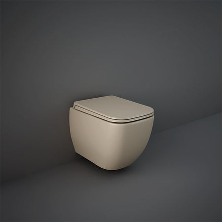 RAK Ceramics Feeling Rimless Wall Hung WC Pan (1 size, 5 colours) - Brand New Bathrooms