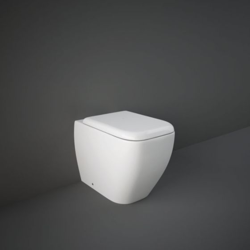 RAK Ceramics Metropolitan Back To Wall WC Pan (METBTWPAN) (1 size, White) - Brand New Bathrooms