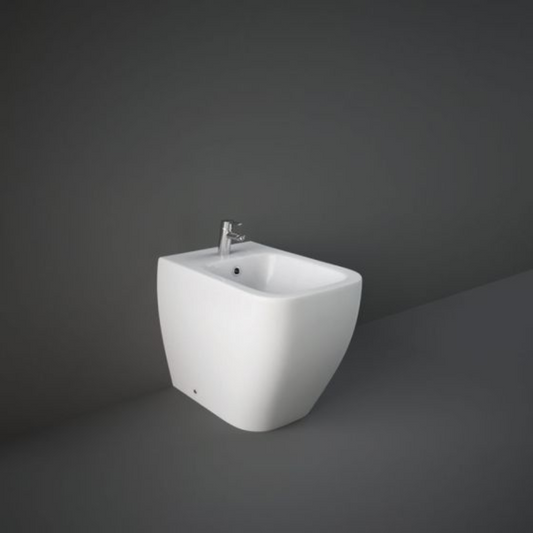 RAK Ceramics Metropolitan Back to Wall Bidet (Alpine White) - Brand New Bathrooms