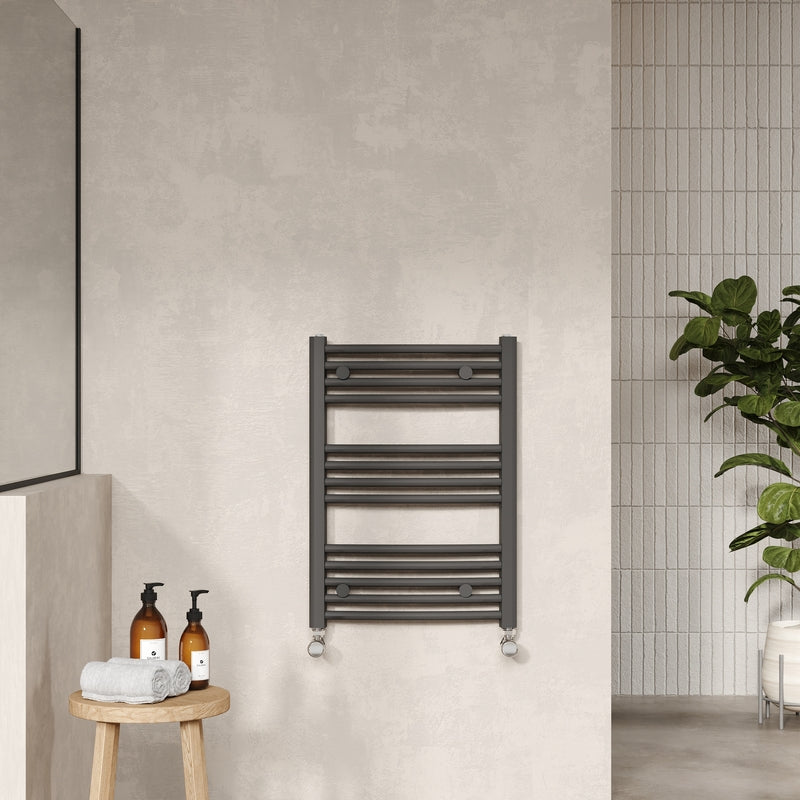 Nuie Bar Ladder Towel Rail (2 styles, 2 sizes, Anthracite) - Brand New Bathrooms